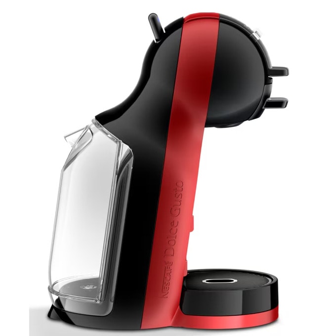 Кафемашина на капсули Krups Nescafe Dolce Gusto Mini Me, 1500W, 15 bar, 0.8 l. обем на резервоара за вода, червенo-черна, KP123H10