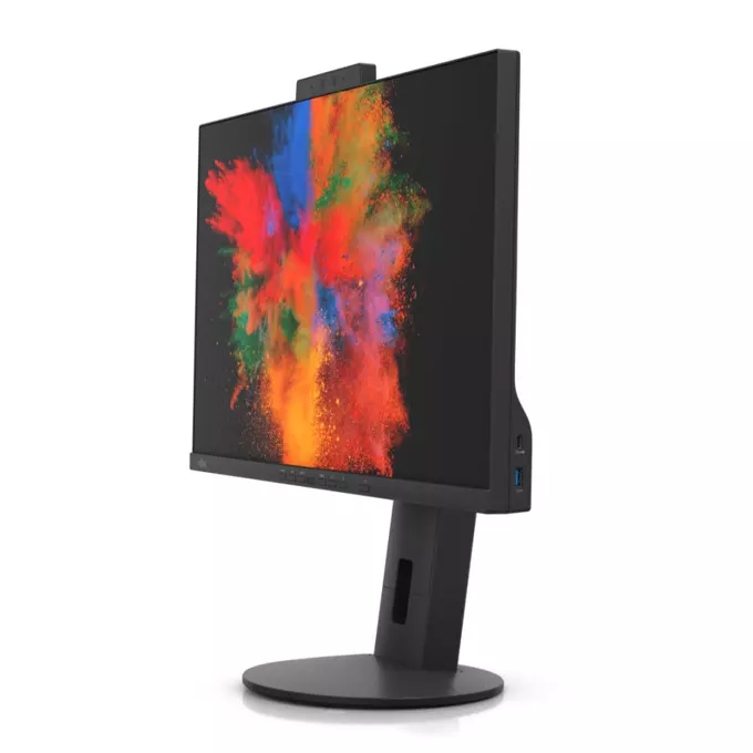 Fujitsu P2410 TS CAM (S26361-K1699-V165), 23.8" (60.45 cm) IPS панел, Full HD, 5ms, 20,000,000:1, 250 cd/m2, DisplayPort, HDMI, USB,  S26361-K1699-V165