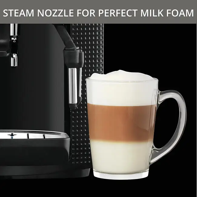 Кафеавтомат Krups Espresseria Automatic, 1450W, 15 bar, 1.7 l. обем на резервоара за вода, мелачка, сив, EA810B70