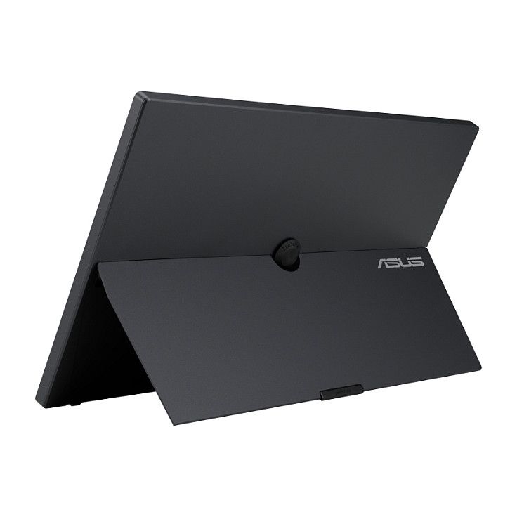ASUS ZenScreen MB16AHG portable monitor — 15.6-inch FHD (1920 x 1080), IPS, 144Hz, USB-C, Mini-HDMI, Freesync Premium™, Ergo kickstand, Tripod socket, Flicker Free, Low Blue Light, 90LM08U0-B02170