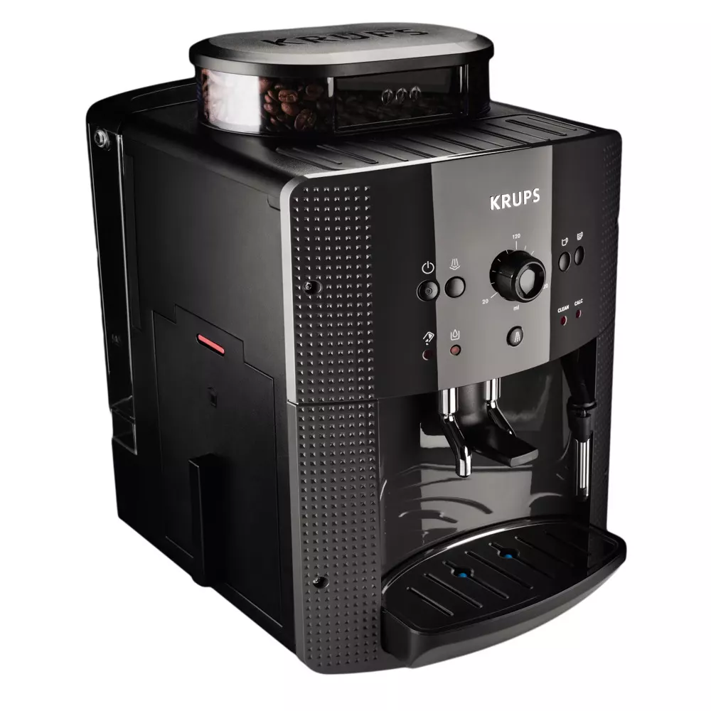 Кафеавтомат Krups Espresseria Automatic, 1450W, 15 bar, 1.7 l. обем на резервоара за вода, мелачка, сив, EA810B70