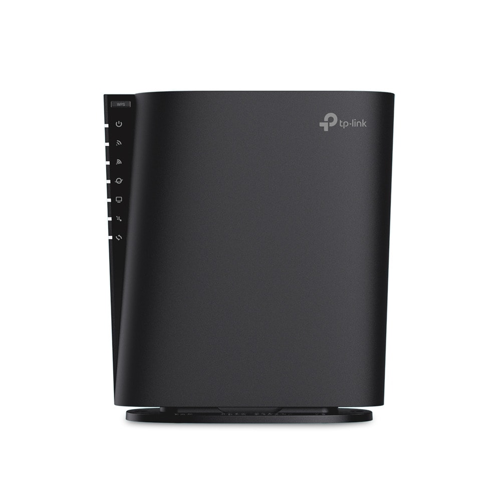 Рутер TP-Link Archer AX80, AX6000, 2.4GHz (1148Mbps) + 5GHz(4804Mbps), Wireless AX, 3x LAN 100/1000, 1x WAN 100/1000, 1x WAN 100/1000/2500, 1x USB 3.0, 4x вътрешни антени