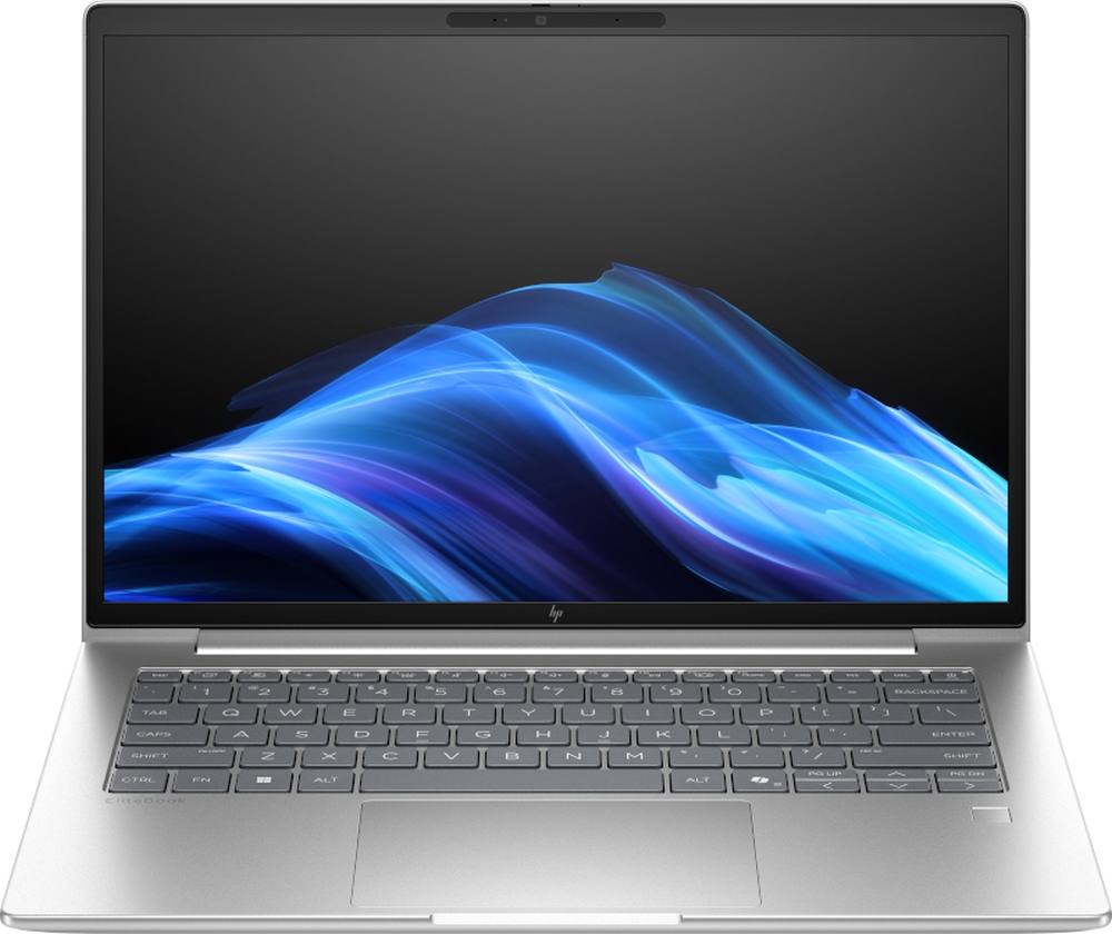 Лаптоп HP EliteBook 6 G1i (сребрист), дванадесетядрен Intel Core Ultra 7 255U 1.7/5.2GHz, 16" (40.64 cm) WUXGA IPS Anti-Glare Display, 16GB DDR5, 512GB SSD, 2x Thunderbolt 4, Windows 11 Pro - AD4B7ET