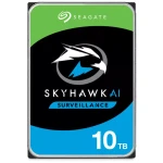 Твърд диск 10TB Seagate SkyHawk AI (ST10000VE001), SATA 6Gb/s, 7200rpm, 256MB, 3,5" (8.89 cm), bulk, ST10000VE001