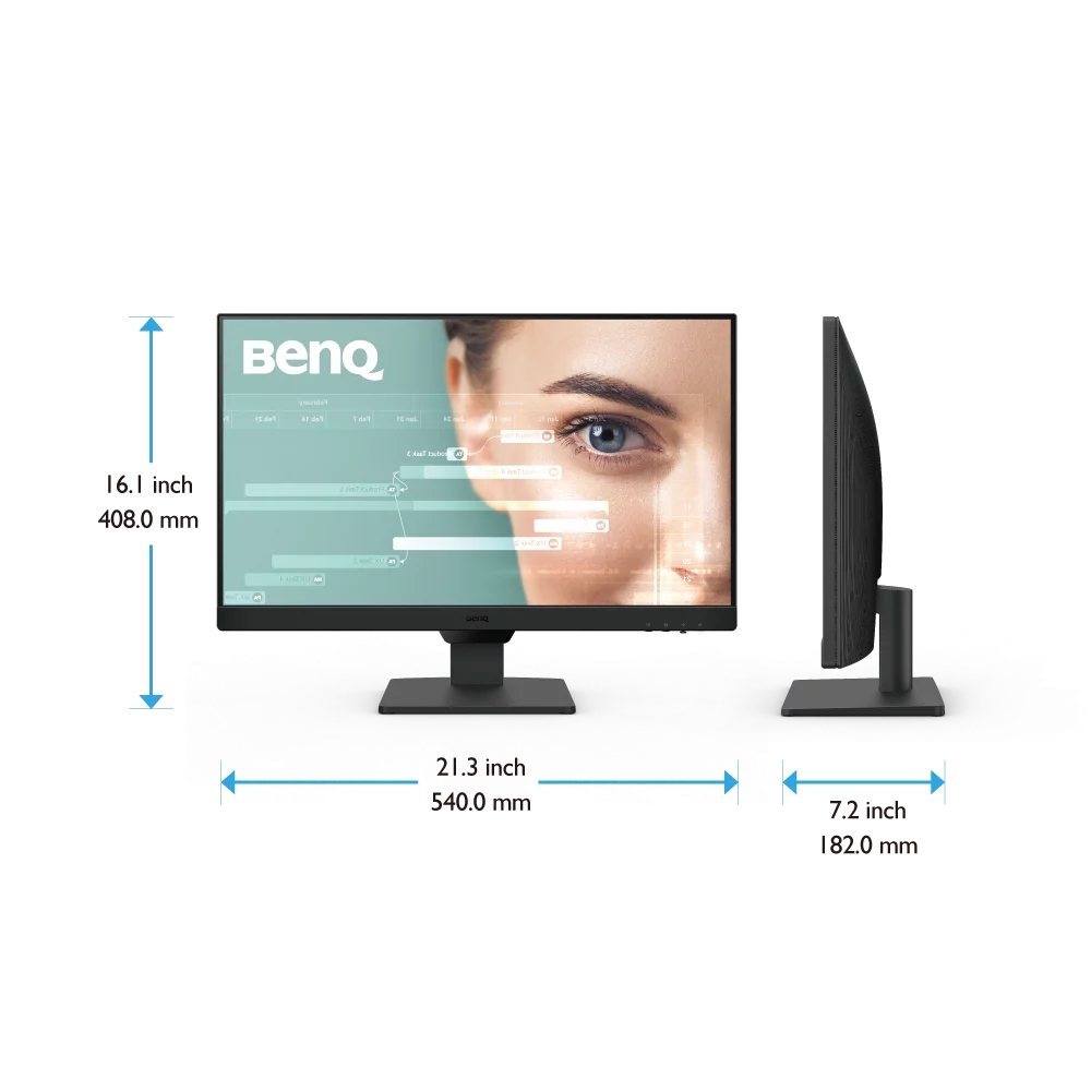 BenQ GW2490, 23.8" IPS, GtG 5ms, 1920x1080 FHD, 100Hz, 99% sRGB, Eye Care Reminder, Flicker-free, LBL+ - 9H.LLSLJ.LBE