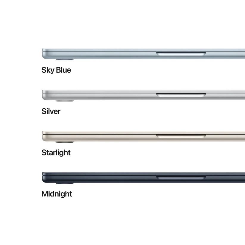 Лаптоп Apple MacBook Air 13.6: Apple M5 chip with 10-core CPU and 8-core GPU Apple M5 (10 Core) 4.40 GHz, 8C GPU, 16GB unified memory, SSD 512GB - MDHH4ZE/A