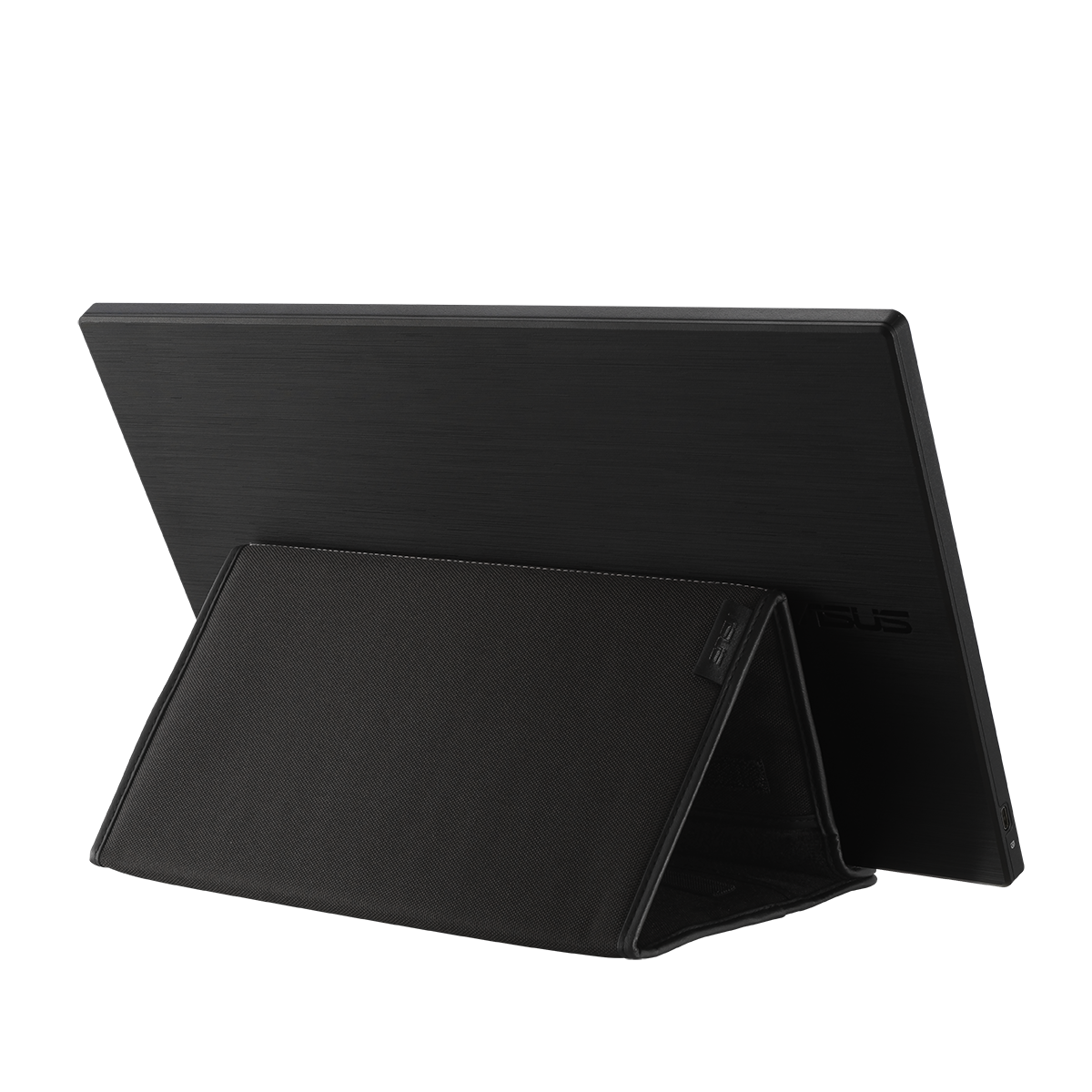 Монитор ASUS ZenScreen MB166C, 15.6" 39.6см LED IPS, Full HD, 5ms, 60Hz, USB-C, Портативен - ASUS-MON-MB166C, 90LM07D3-B01170
