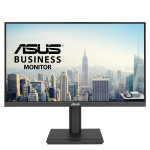 ASUS VA24DQFS Business Monitor – 24-inch (23.8-inch viewable), IPS, Full HD, Frameless, 100Hz, Adaptive-Sync, 1ms MPRT, HDMI, DisplayPort, VGA, Low Blue Light, Flicker Free, Ergonomic Design, Wall Mountable, 90LM0540-B01371