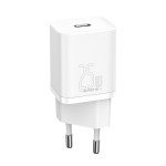 Зарядно устройство Baseus Super Si Quick USB-C, 25W, бяло CCSP020102 (v)