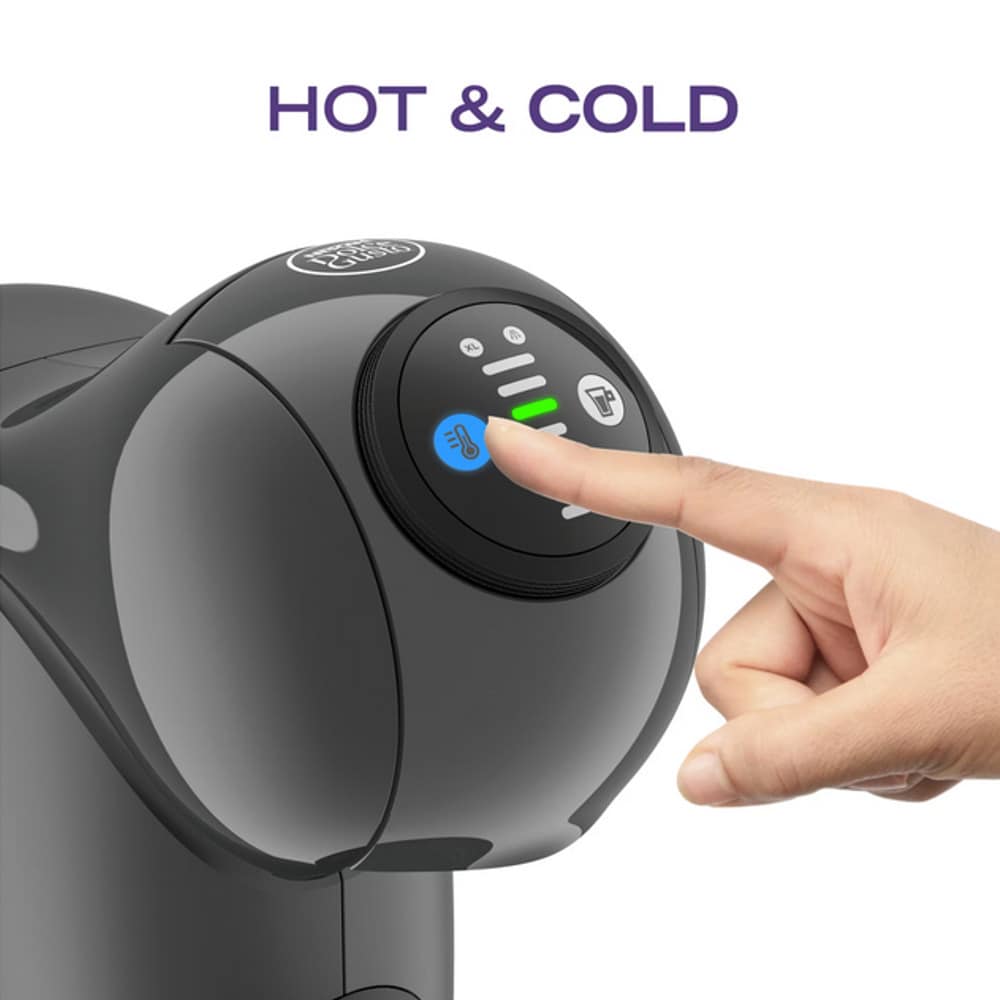 Кафемашина на капсули Krups Dolce Gusto Genio S KP243B10, 1500W, 15bar, 0.8 л. обем на резервоара за вода, сива, KP243B10