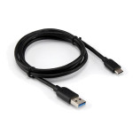 SBOX USB кабел, Type A - Type C 3.0, M/M, черен, 1.5 м - CTYPE-15