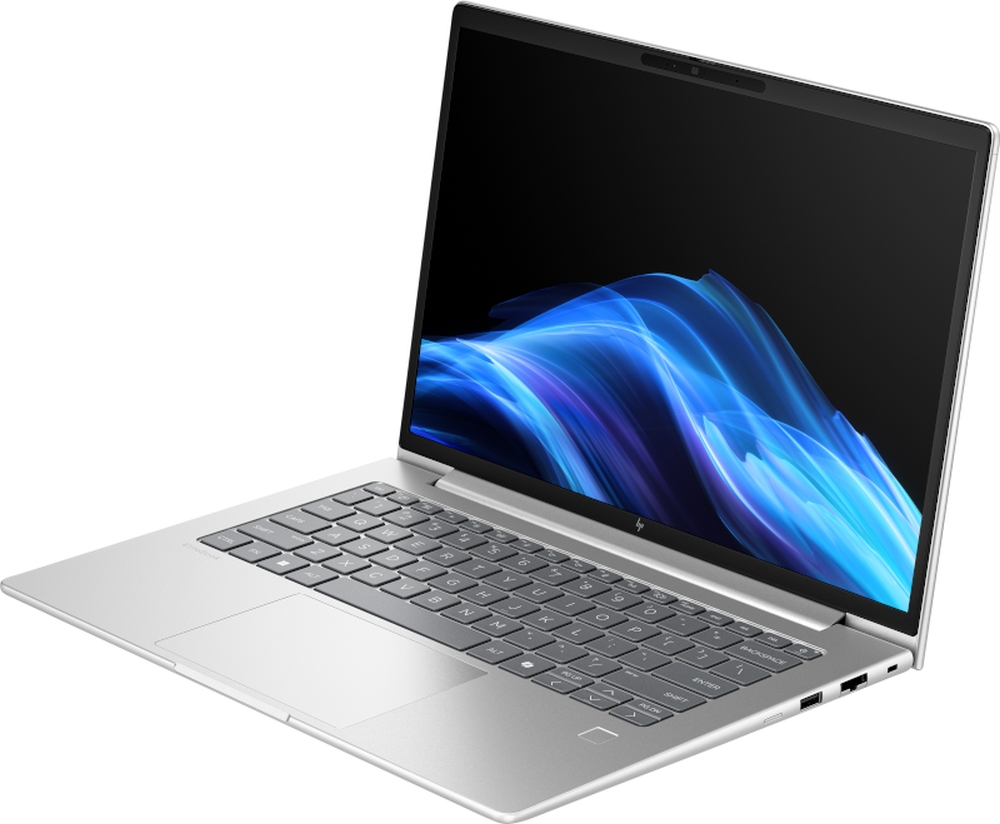 Лаптоп HP EliteBook 6 G1i (сребрист), дванадесетядрен Intel Core Ultra 7 255U 1.7/5.2GHz, 16" (40.64 cm) WUXGA IPS Anti-Glare Display, 16GB DDR5, 512GB SSD, 2x Thunderbolt 4, Windows 11 Pro - AD4B7ET