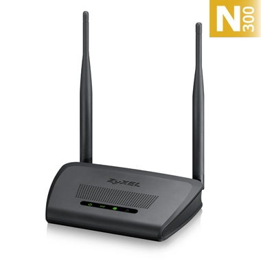 ZyXEL NBG-418N v2, Router Wireless 802.11n (300Mbps), 4x10/100Mbps, WPA2, 2x 5dBi antenna NBG-418NV2-EU0101F